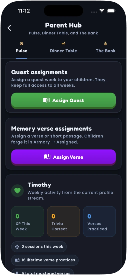 Parent Hub Pulse